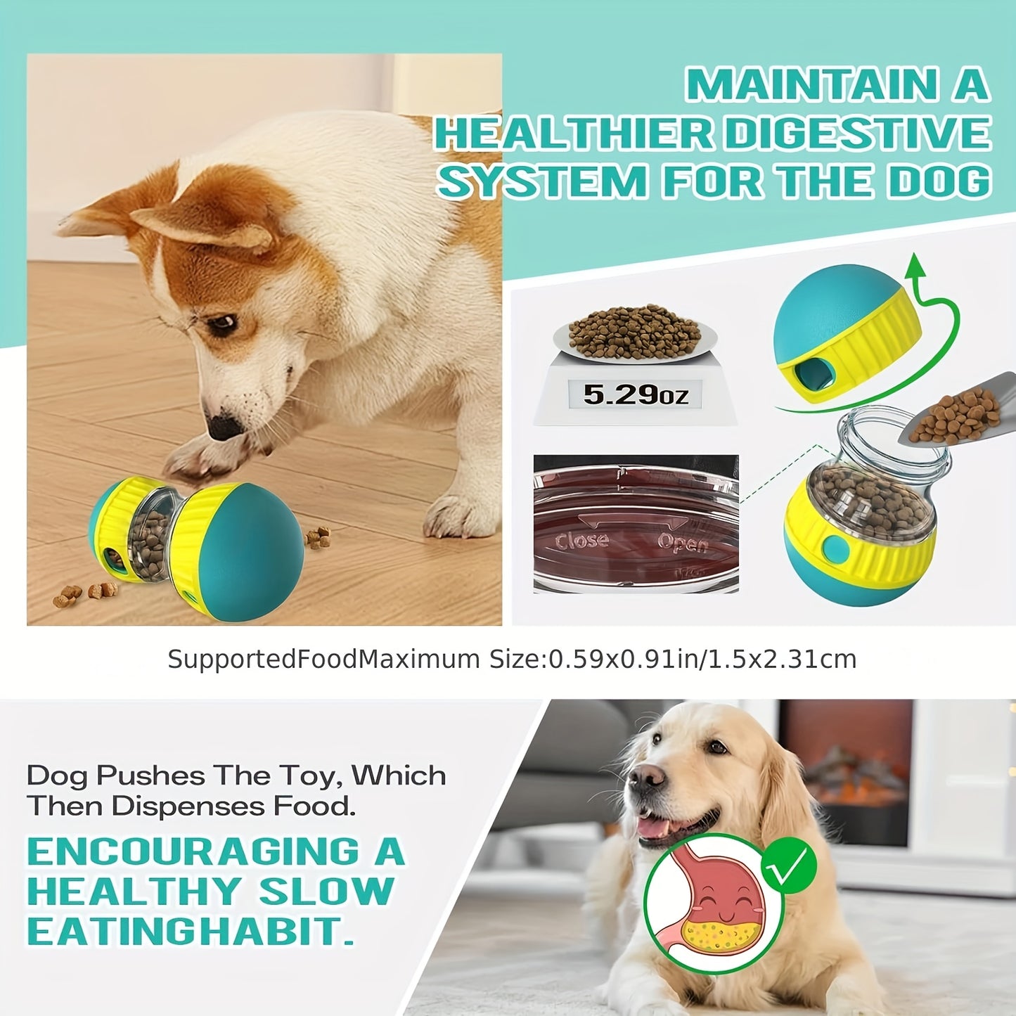 Interactive Dog Puzzle Toy
