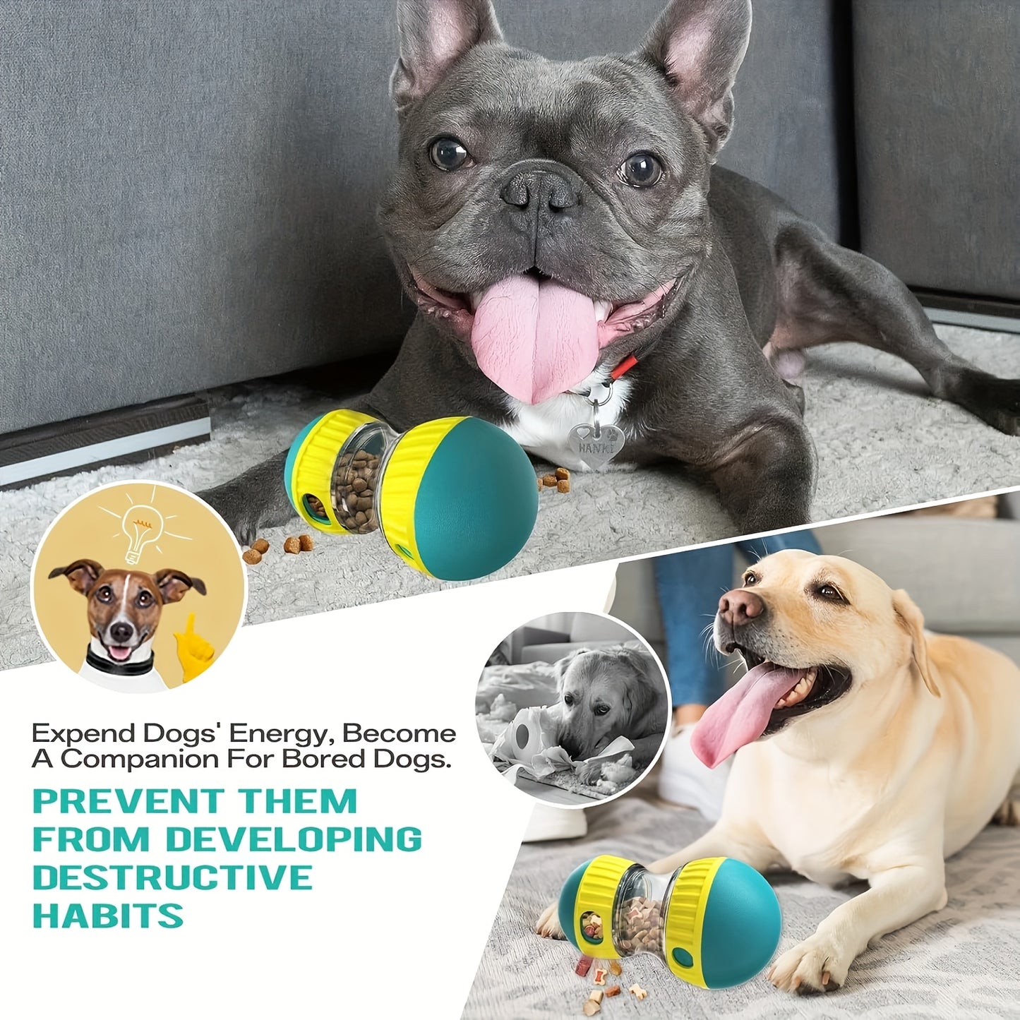 Interactive Dog Puzzle Toy