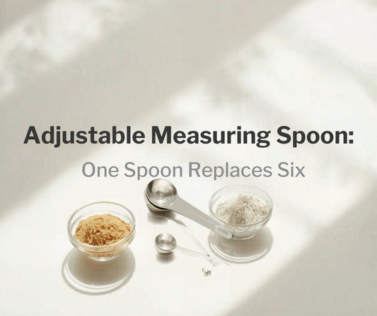 Adjustable Measuring Spoon – One Spoon Replaces Six in Your Kitchen