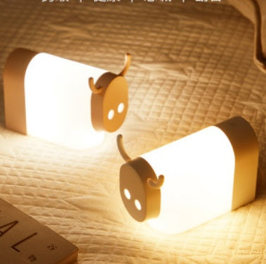 Rechargeable Movable Eye-Protecting Bedroom Bedside Sleeping Lamp