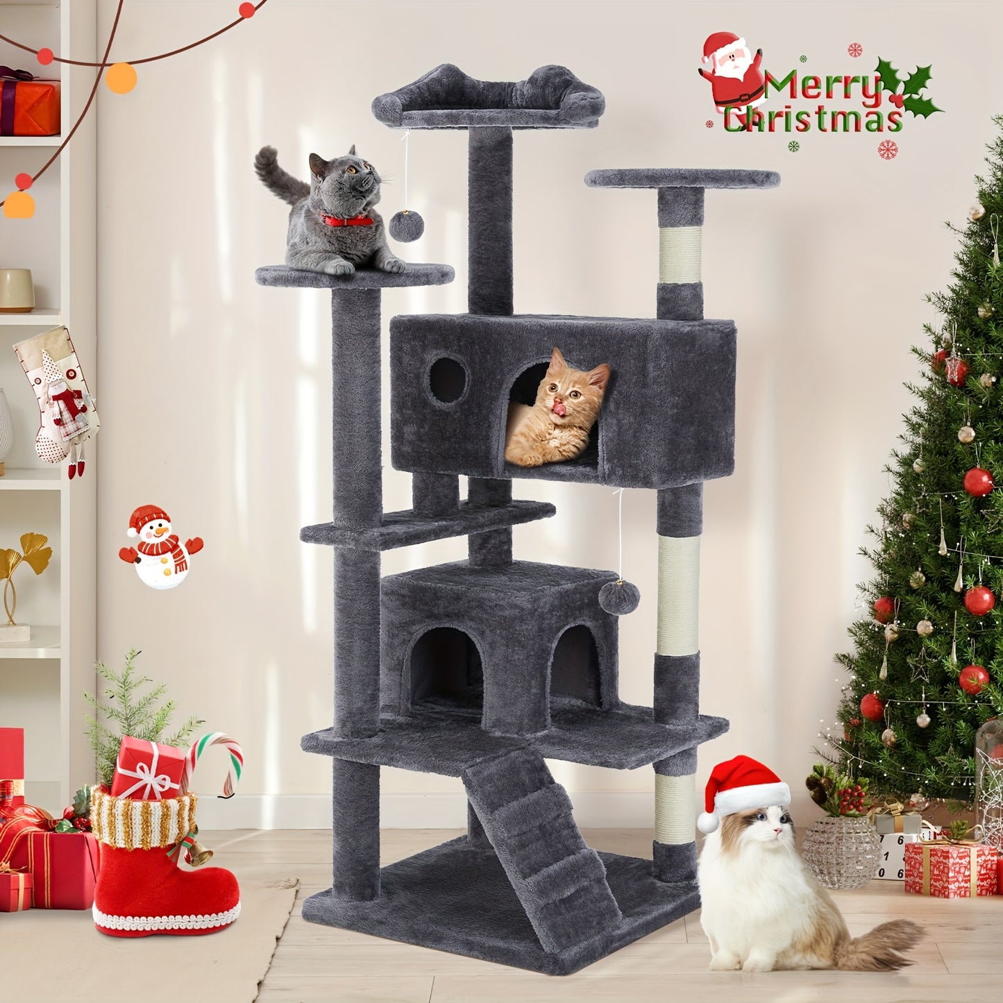 Multi-Level Cat Tree Tower