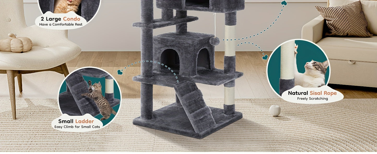 Multi-Level Cat Tree Tower