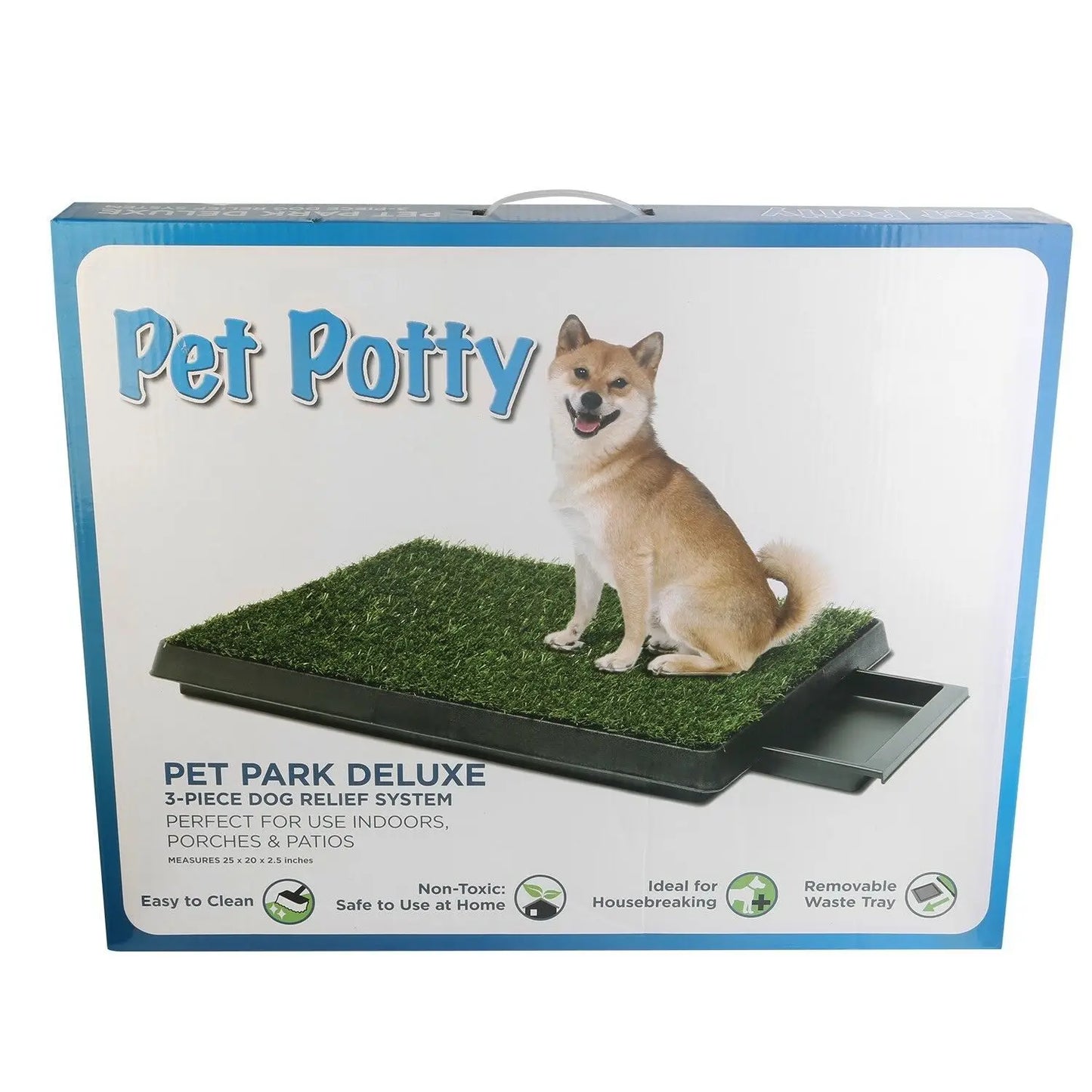 Dog Toilet with Durable Artificial Grass