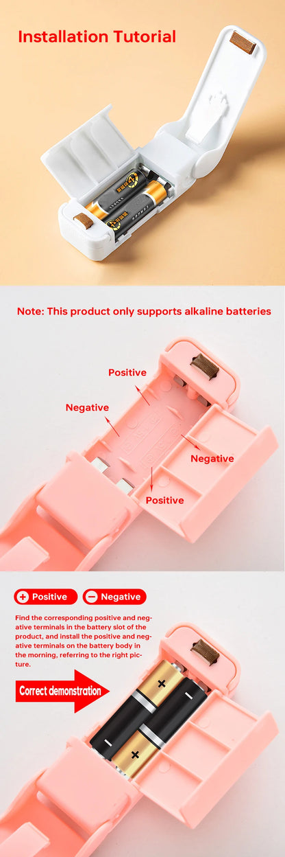 Mini Heat Bag Sealing Machine Package Sealer Bags Thermal Plastic Food Bag Closure Portable Sealer Food Packaging Heat Sealer