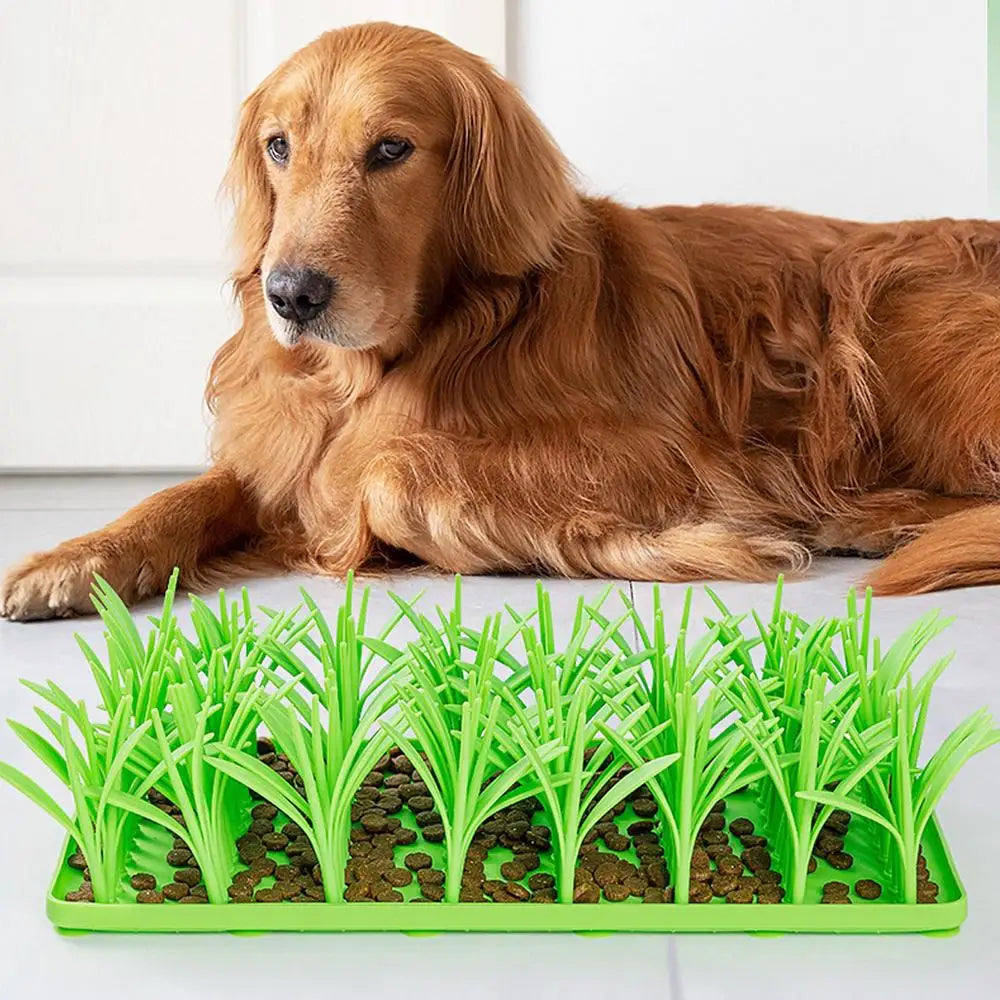 Dog Slow Feeder Grass Mat