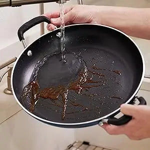 Aluminum Non-Stick 11-Piece Nesting Pots & Pans Set with Lids – Eco-Friendly Ceramic Cookware | Oven & Dishwasher Safe (Naval Blue)