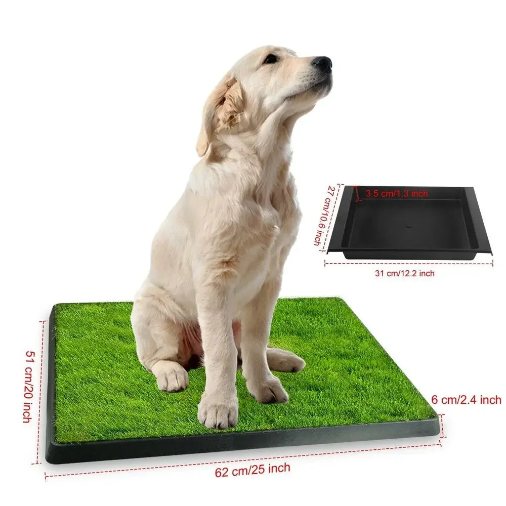 Dog Toilet with Durable Artificial Grass