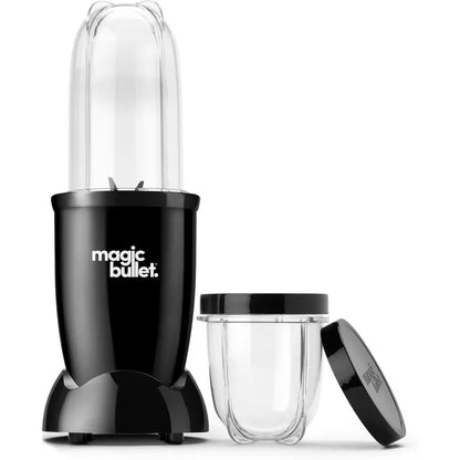 Magic Bullet Blender, Small, Silver – 11-Piece Set | High-Speed Personal Blender for Shakes, Smoothies & Food Prep