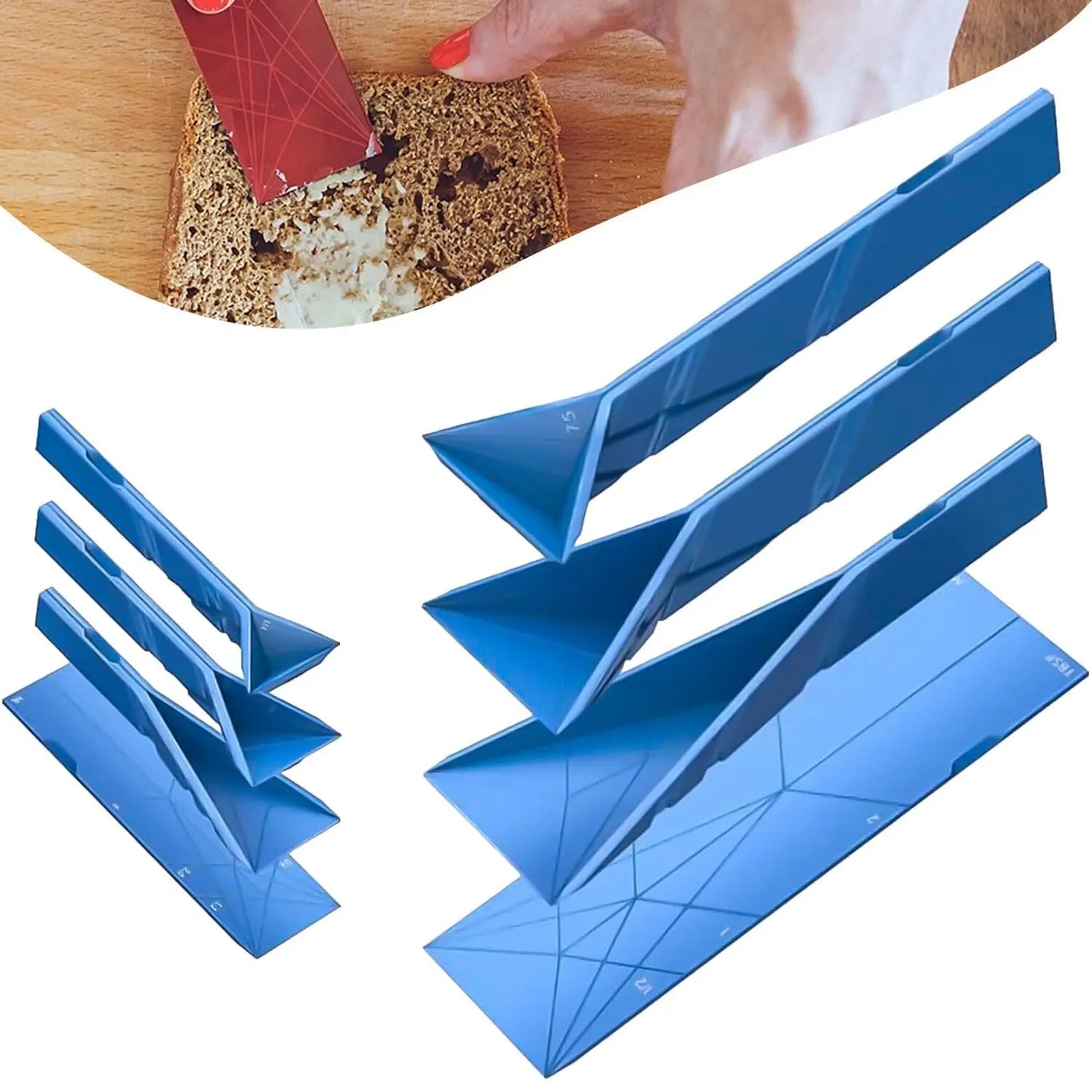 Measuring Spoons Set Adjustable - Flat 3-in-1 Folding Design with 6-in-1 Capacity | Magnetic 4-Piece Silicone Spoons for Tbsp Tsp | Food-Grade Kitchen Tool (4 Piece)