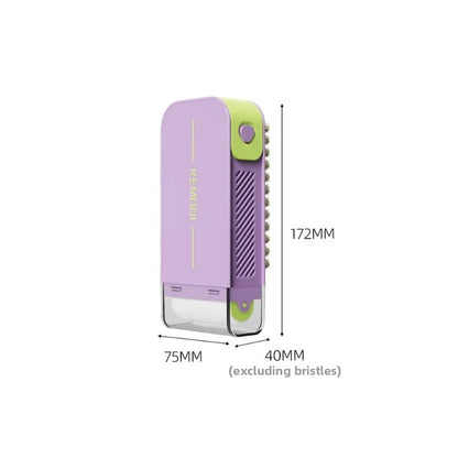 Multifunctional Soap Box with Built-In Brush