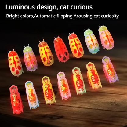 Cat Toys Light-up Electric Worms Pet Interactive