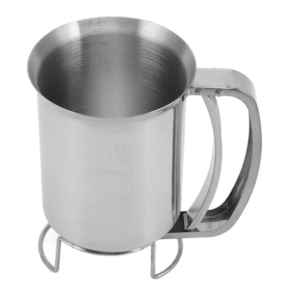 Batter Dispenser Pancake Dispenser Pancake Batter Dispenser Handheld Stainless Steel Pancake Pourer for Baking Cupcakes Muffins