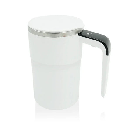Mini Electric Self-Stirring Coffee Mug – USB Rechargeable 380ML Stainless Steel Cup