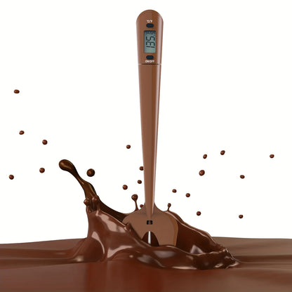 Digital Candy & Kitchen Thermometer with Spatula – Confectionery, Meat & Milk Tool