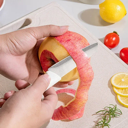 🔪 Premium Kitchen Knife Set with Holder & Scissors – Sharp, Durable & Stylish