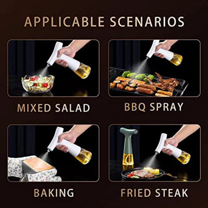 Electric Olive Oil Sprayer – Automated Oil, Vinegar & Soy Sauce Dispenser Bottle