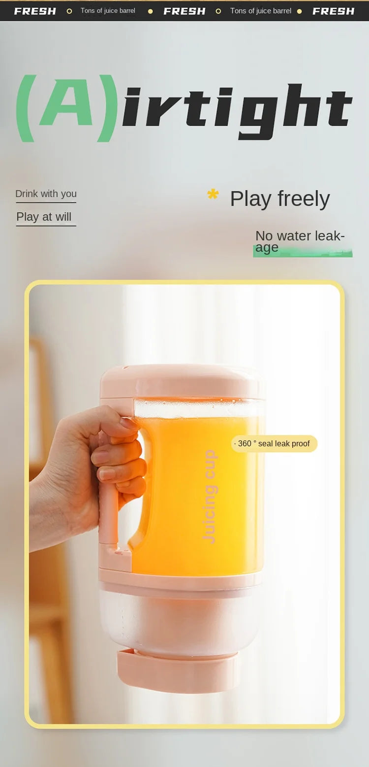 Portable Juicer Cup – USB Rechargeable Smoothie Blender for Home, Gym & Travel