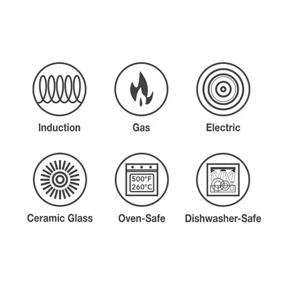 Tramontina Stainless Steel 3 Quart Steamer & Double-Boiler, 4 Piece