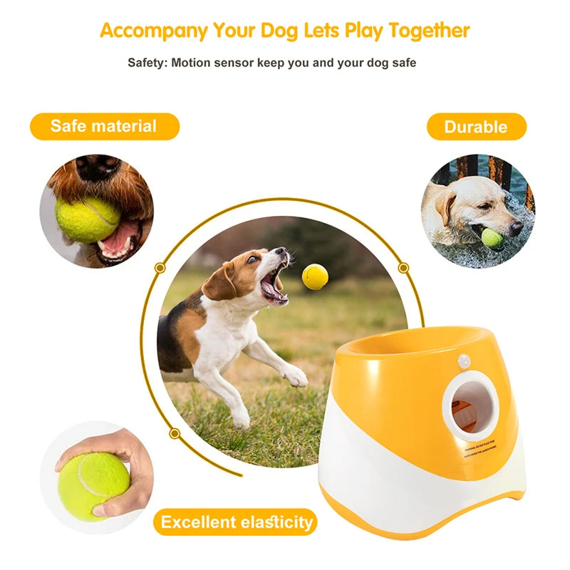 Rechargable Automatic Launcher Pet Dogs Chase Toy