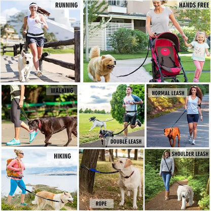 Hands-Free Dog Leash for Running, Walking & Training