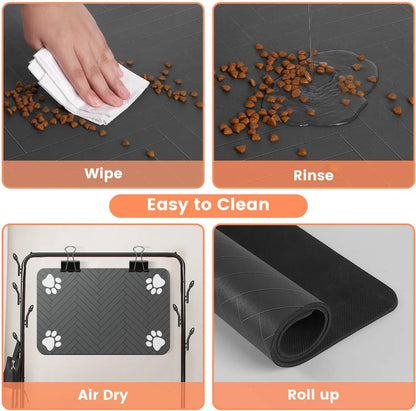 Pet Feeding Mat-Absorbent Waterproof