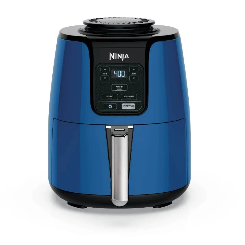 Ninja 4QT Air Fryer, Black – Model AF100WM | Fast, Healthy Cooking with Dishwasher-Safe Basket & Crisper Plate