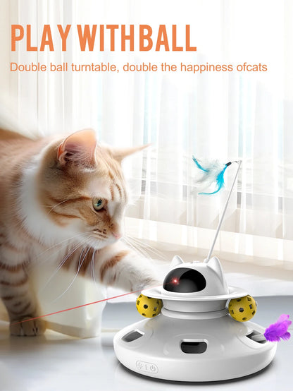 4-in-1 Smart Cat Teaser Toy