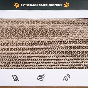 Cat Scratching Board Laptop