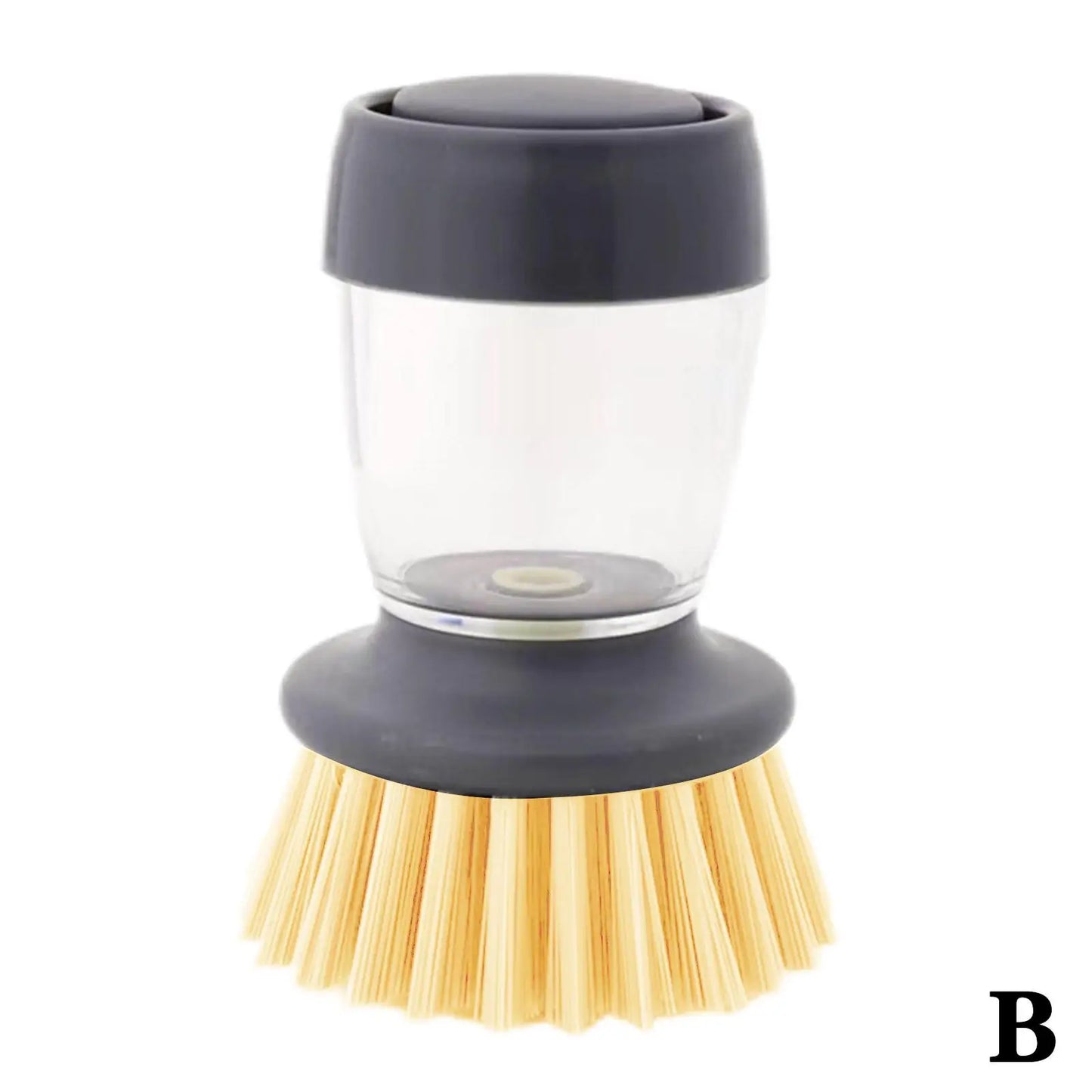 Steel Dish Scrubber Set – Soap-Dispensing Stainless Steel Pot & Pan Scrubber