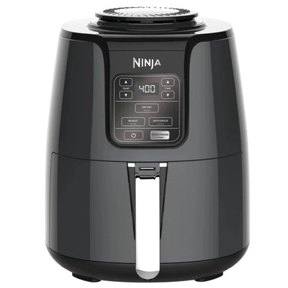 Ninja 4QT Air Fryer, Black – Model AF100WM | Fast, Healthy Cooking with Dishwasher-Safe Basket & Crisper Plate