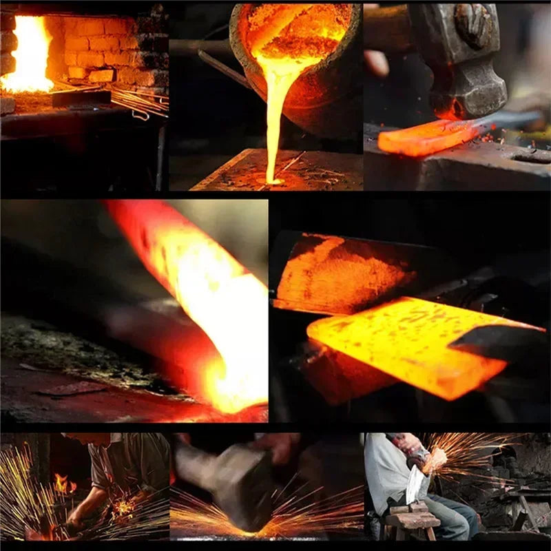 🔪 Premium Kitchen Knife Set with Holder & Scissors – Sharp, Durable & Stylish