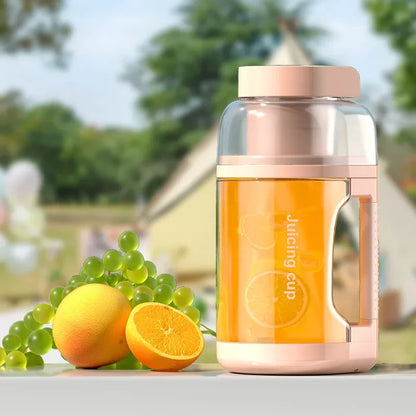 Portable Juicer Cup – USB Rechargeable Smoothie Blender for Home, Gym & Travel