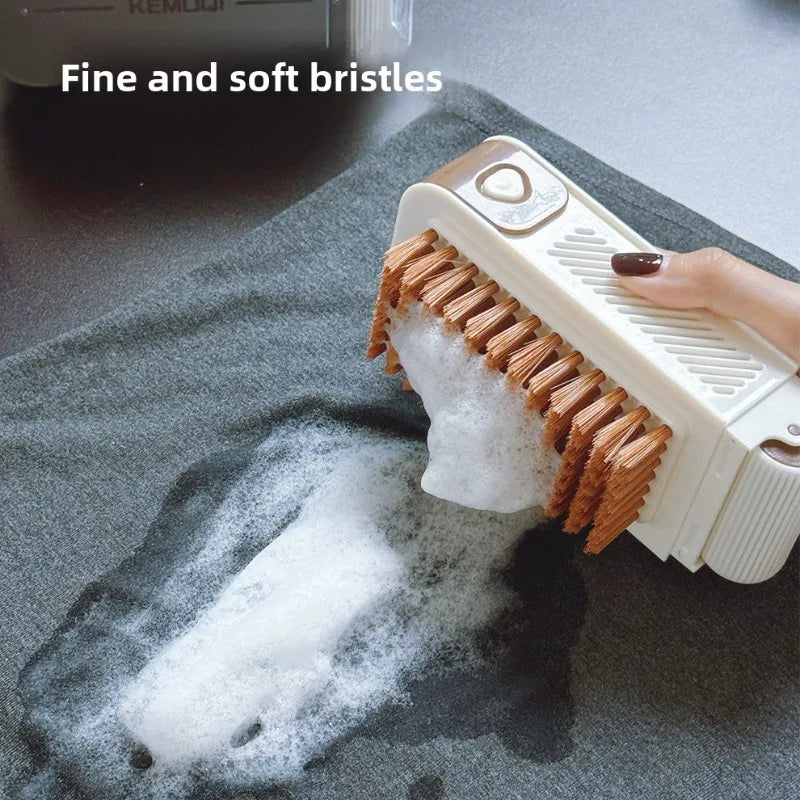 Multifunctional Soap Box with Built-In Brush