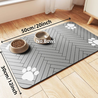 Pet Feeding Mat-Absorbent Waterproof