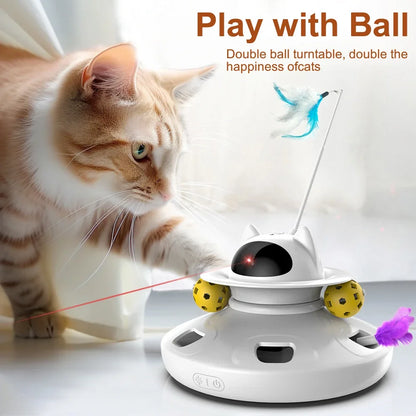 4-in-1 Smart Cat Teaser Toy