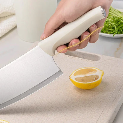 🔪 Premium Kitchen Knife Set with Holder & Scissors – Sharp, Durable & Stylish