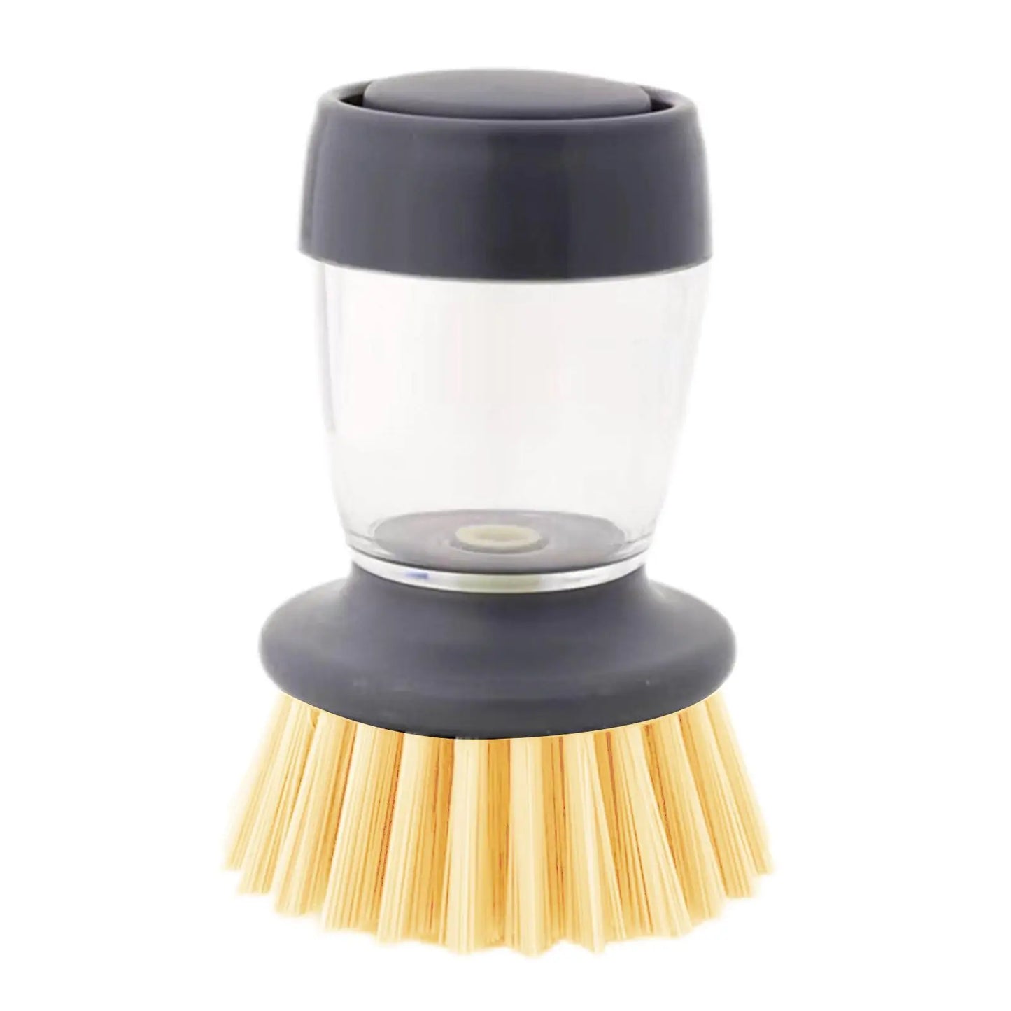 Steel Dish Scrubber Set – Soap-Dispensing Stainless Steel Pot & Pan Scrubber