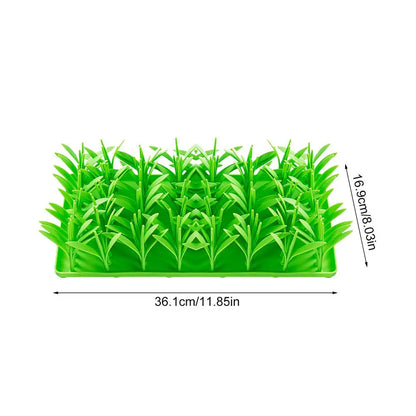 Dog Slow Feeder Grass Mat