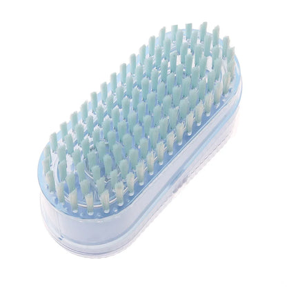 Multifunctional Soap Box with Built-In Roller Brush & Drainage