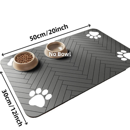 Pet Feeding Mat-Absorbent Waterproof