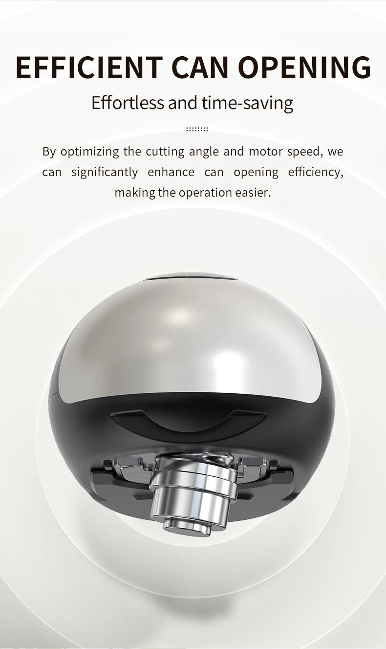 Electric Can Openers Rechargeable Jar Opener Automatic Tin Jar Bottle Machine Portable Kitchen Opening Tool One Touch Can Opener