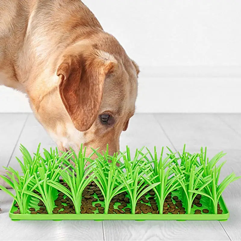 Dog Slow Feeder Grass Mat