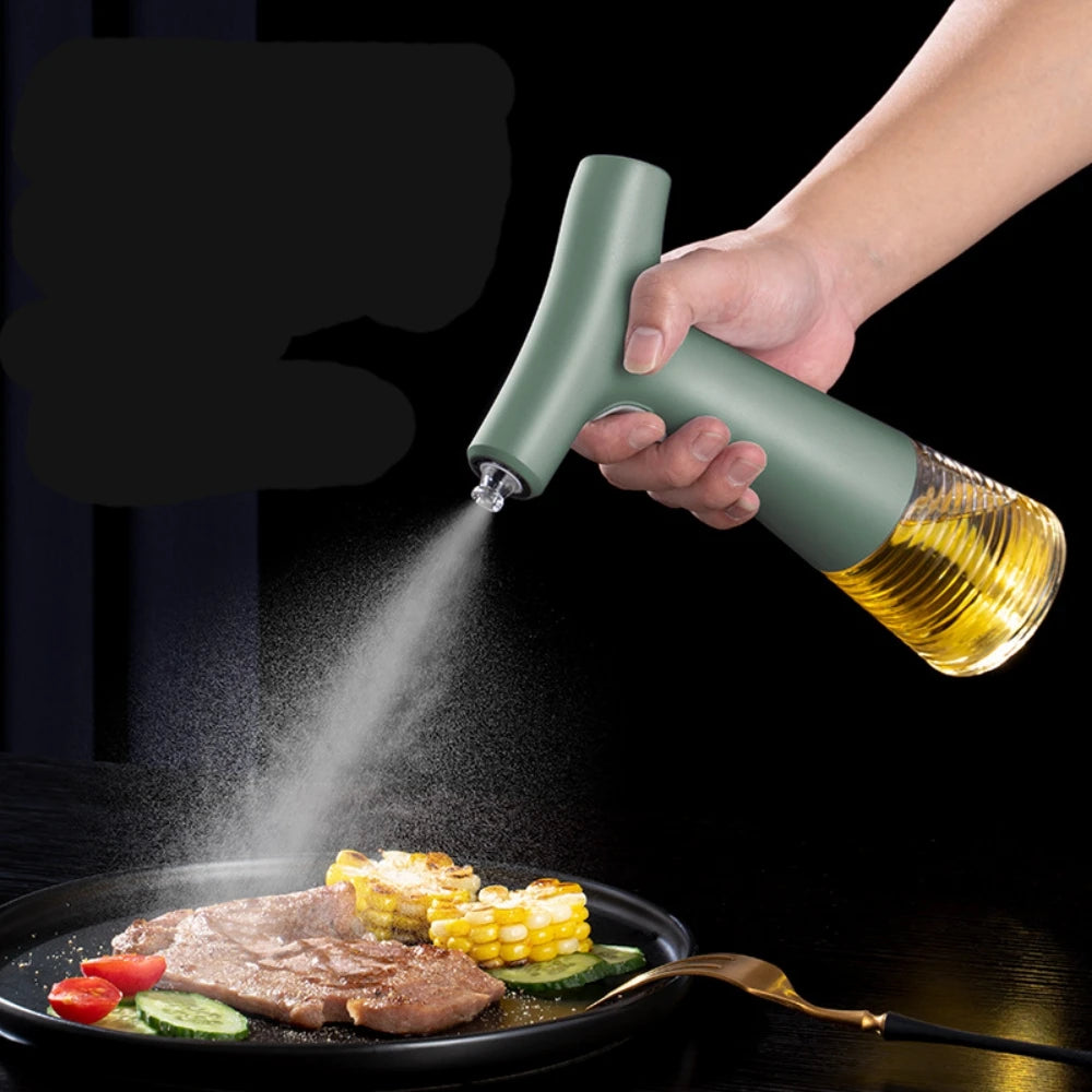 Electric Olive Oil Sprayer – Automated Oil, Vinegar & Soy Sauce Dispenser Bottle