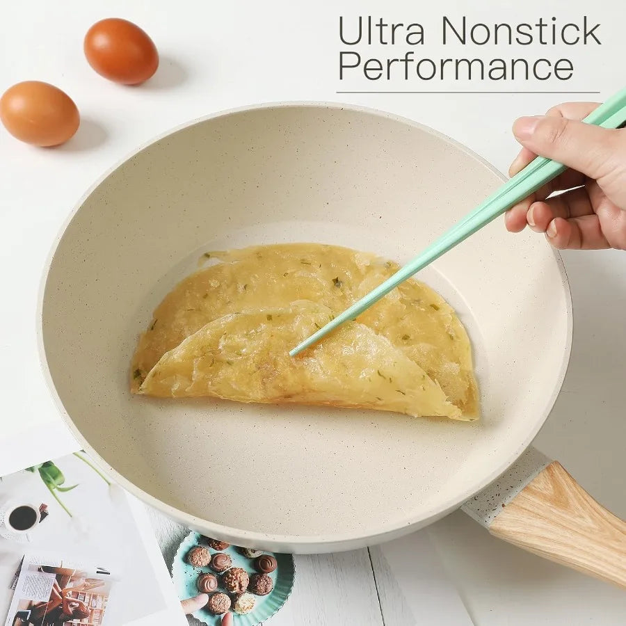 21PCS Non-Stick Cookware Set – Pots, Pans & Kitchen Cooking Essentials