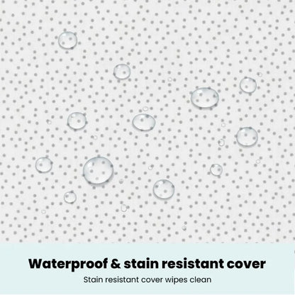 Safety 1st Sweet Dreams 5" Crib & Toddler Mattress – Waterproof Cover | Greenguard Gold Certified