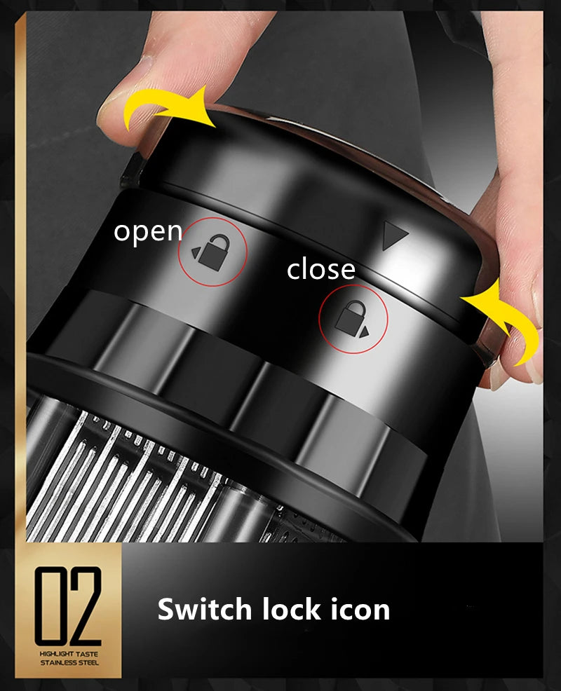 Professional Meat Tenderizer 56 Blades Needle Beaf Steak Tender Meat Hammer Portable Meat Tenderizer Hammer Pounder Cooking Tool