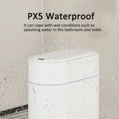 9L Smart Automatic Sensor Trash Can – Two-Way Sliding Lid, Bagging Adsorption, Wall-Mount Design