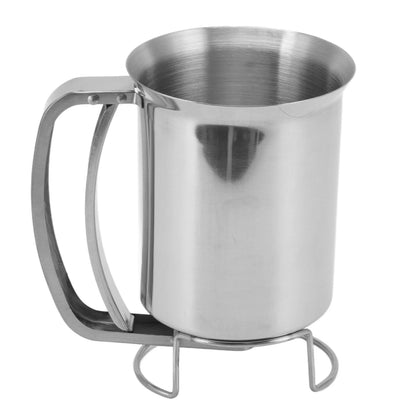 Batter Dispenser Pancake Dispenser Pancake Batter Dispenser Handheld Stainless Steel Pancake Pourer for Baking Cupcakes Muffins
