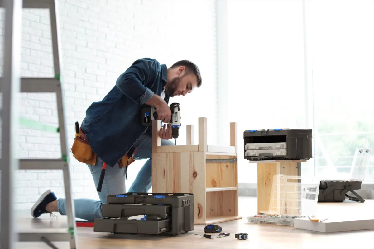 Hart Stack System Two Drawer Tool Box, Fits Hart's Modular Storage System